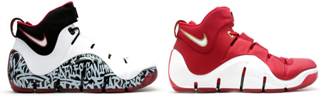 zoom lebron 4 red