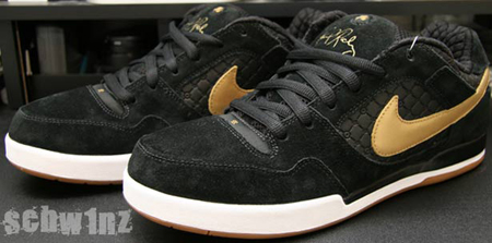 Nike SB P Rod 2 Black/Gold | Gov