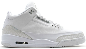 Air Jordan 3 (III) Retro White / Metallic Silver Pure | SneakerFiles
