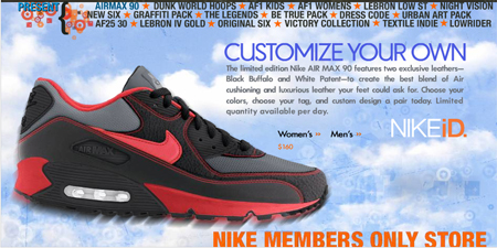 nike air max 90 limited edition air collection