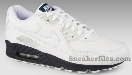 solid white air max