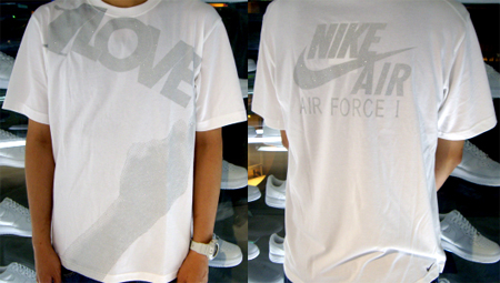 Nike Air Force One 1 Love T-Shirt | Gov
