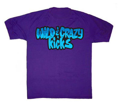 Wild and Crazy Kicks T-Shirt for Aquas