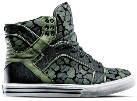 Supra Skytop Green Camo | SneakerFiles