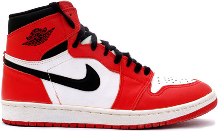 white and black and red jordans