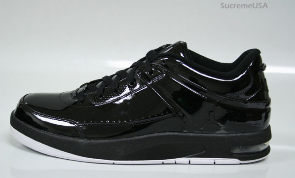 jordan black leather shoes