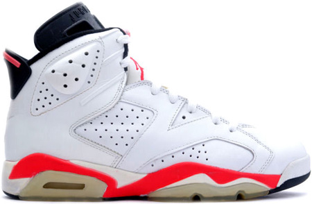 white and red 6s