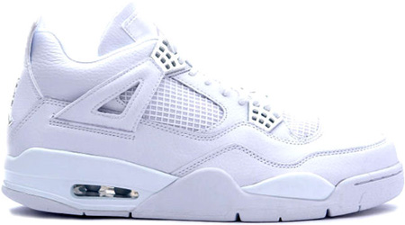 Air Jordan 4 (IV) Pure Retro White 