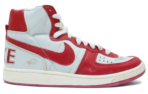 Nike Vintage Terminator High - White/Red- SneakerFiles