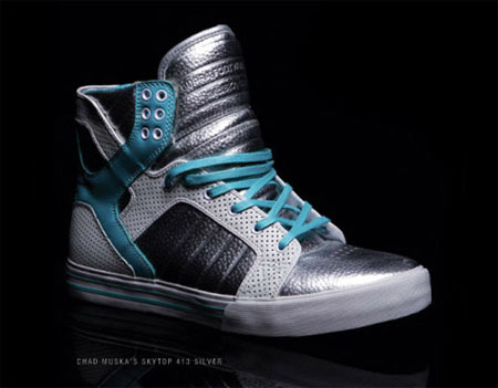 Supra Skytop - 413 Silver | SneakerFiles