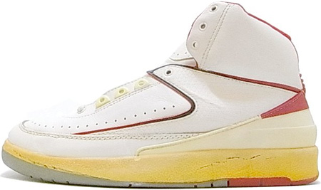 Air Jordan 2 (II) Original - OG White / Red | SneakerFiles