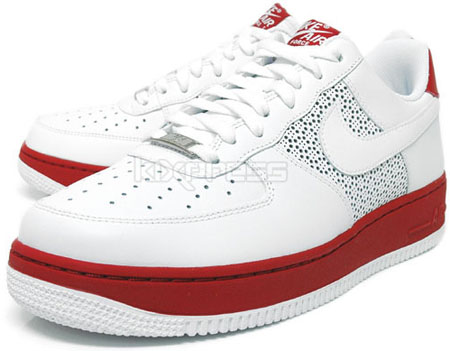 Nike Air Force 1 Low Olympic Octagon White / White - Varsity Red |  SneakerFiles