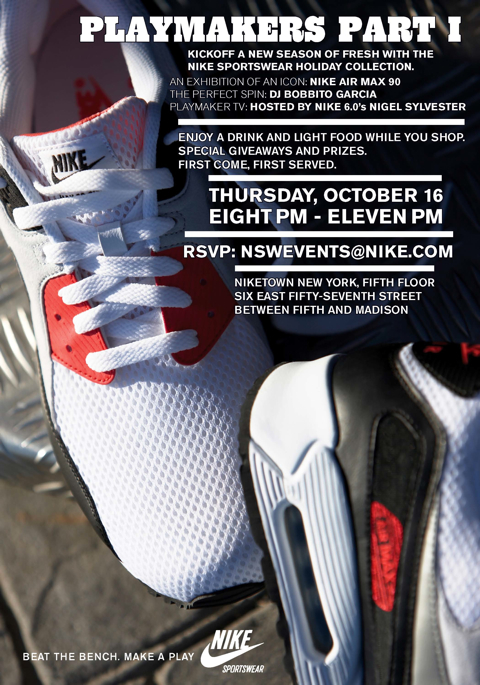 Nike Sportswear Air Max Party In NYC Tonight with Bobbito