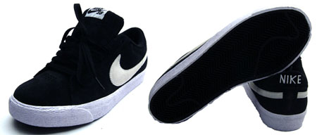 Nike SB Blazer Low - Black / White 