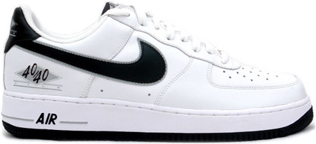 Nike Air Force 1 (Ones) Low Jay - Z 40/40 Club White / Black - Grey |  SneakerFiles
