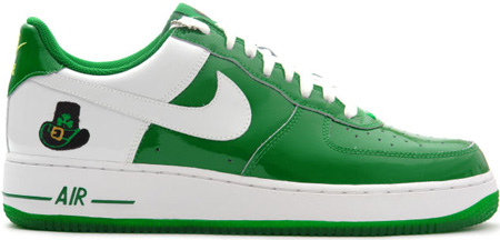 green and white ones