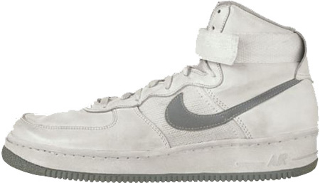 Nike Air Force 1 (Ones) 1982 High OG White / Grey - SneakerFiles