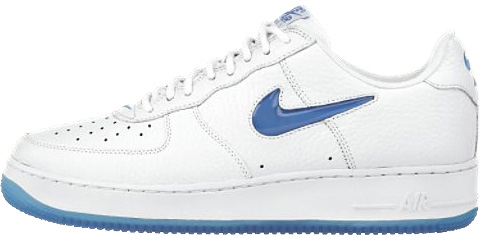 Nike Air Force 1 (Ones) 1997 Low CL White / Blue Spark | SneakerFiles