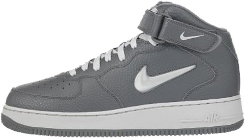 Nike Air Force 1 (Ones) 1998 Mid SC Cool Grey / Metallic Silver ...