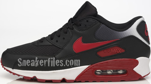 air max 90 red white and black