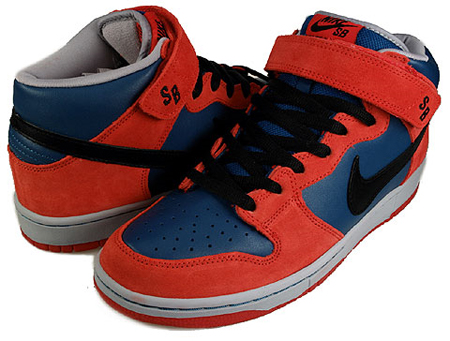 Nike SB Dunk Mid - Spiderman - Marina / Black | SneakerFiles
