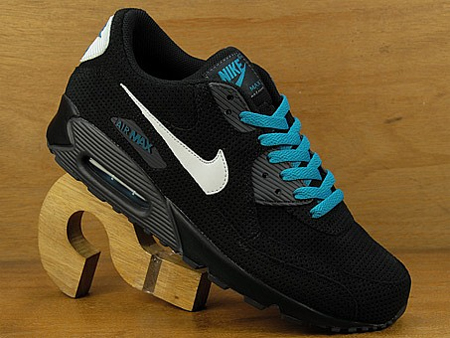 nike air turquoise and black