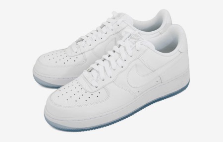 icy white air force 1