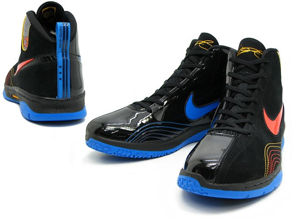 kevin durant shoes blue and black