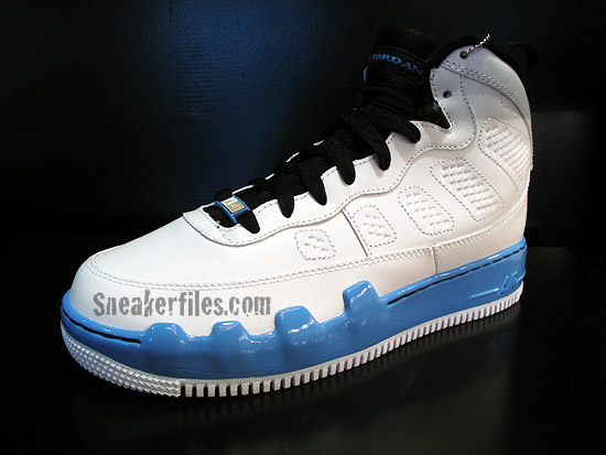 Air Jordan Fusion IX (9) - White / Black - University Blue | SneakerFiles