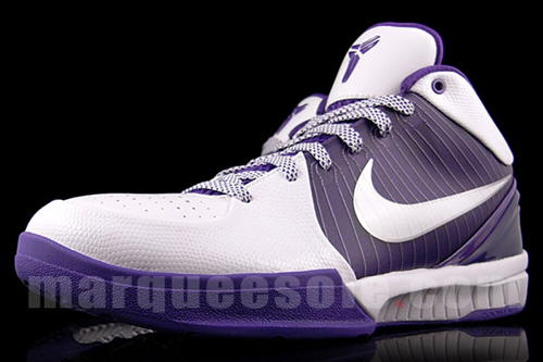 Nike Air Zoom Kobe IV - White/Purple | Gov