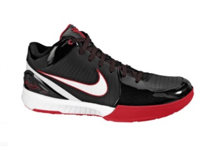 Nike Zoom Kobe IV (4) Black Red 