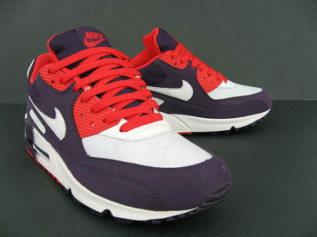 air max 90 purple and red