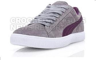 Puma Clyde Grey-Purple/White | SneakerFiles