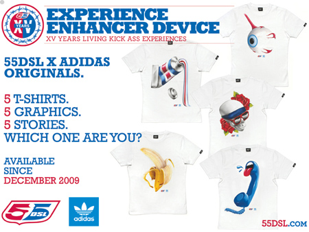 55DSL x Adidas Originals Experience 