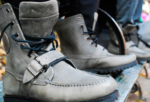 Ronnie Fieg x Polo Ralph Lauren - Grey Ranger 'Cookie' Boot | SneakerFiles