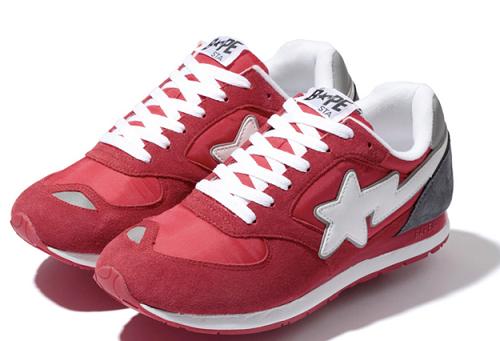 sneaker with a star logo