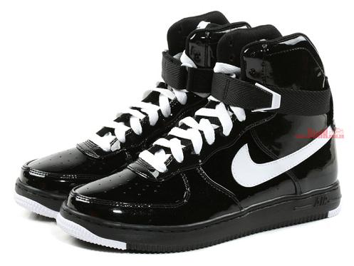 nike patent leather high tops