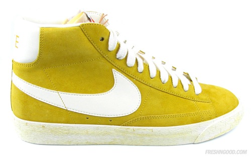 Nike Blazer High Vintage Yellow/White 