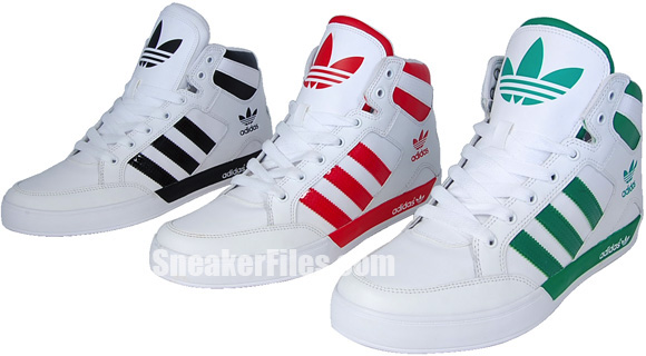 Adidas Originals Hard Court High Adicolor Pack | SneakerFiles