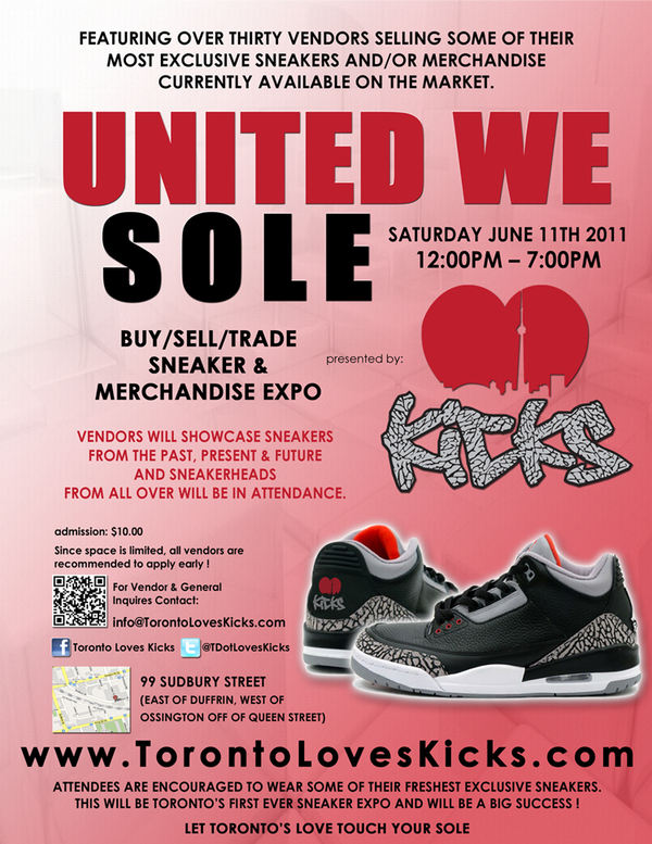 ‘United We Sole’ – Toronto’s 1st Sneaker Expo