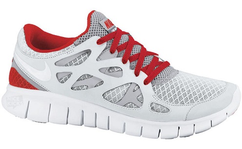 caos Hay una necesidad de Miguel Ángel Nike Free Run+ 2 - White/Grey/Red | SneakerFiles