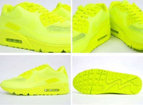 Nike Air Max 90 Hyperfuse - Neon Yellow 