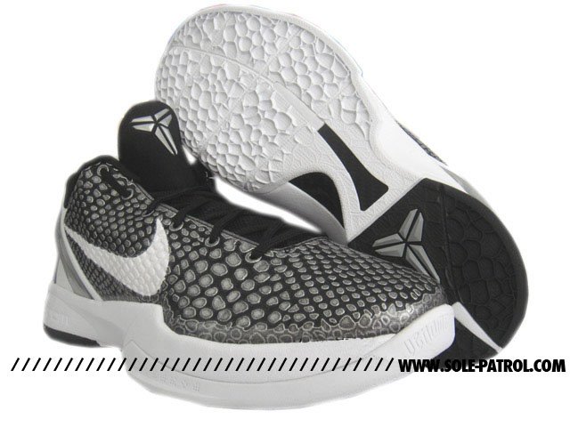 Nike Zoom Kobe VI - Black/White/Silver - First Look | SneakerFiles