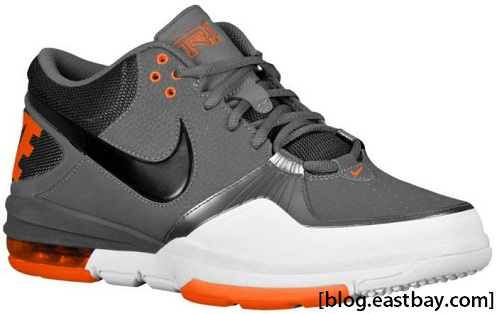 grey and orange nike trainers