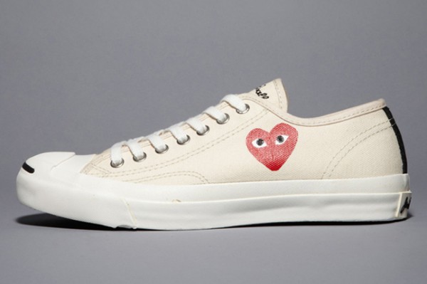 comme des garcons play x converse jack purcell ox