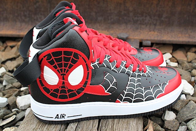 spider man nike shoes