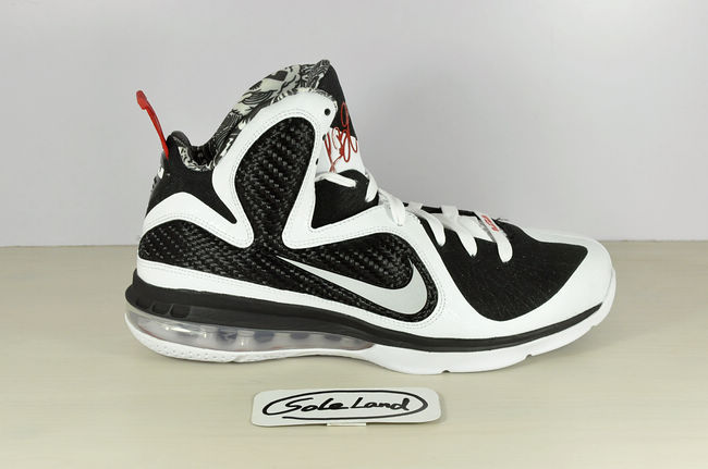 lebron 9 red and black