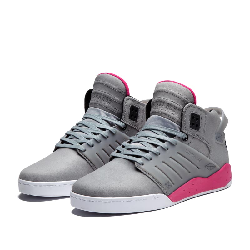 surfen koffer passage Supra Skytop III - Grey/Magenta/White - Now Available | SneakerFiles