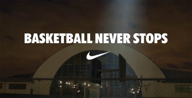 Video: Nike Basketball – Basketball Never Stops