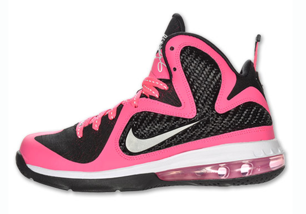 lebrons pink and white